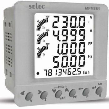 Mjerač, Digitalni, višenamjenski MFM384-C-CU-G-RoHS, Selec