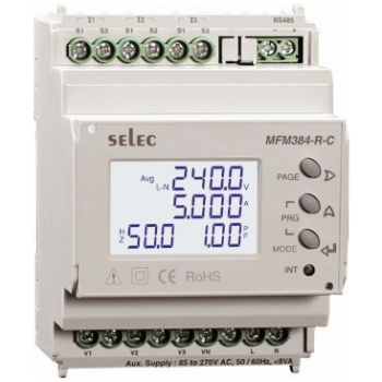 Mjerač, višenamjenski  MFM384-R-C-MID-RoHS, Selec